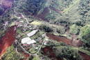 Vista a&eacute;rea de la localidad de Vara Blanca de Heredia, a 60 kil&oacute;metros de San Jos&eacute; .
