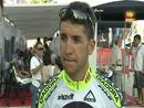 El veterano ciclista del equipo Geox responde al test de TVE para la Vuelta 2011.