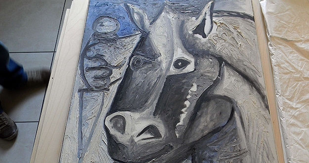 'T&ecirc;te de Cheval', una de las obras robadas de Picasso y encontradas hoy