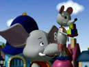 Imagen del  v&iacute;deo de Noddy en ingl&eacute;s titulado THE BALANCING ACT