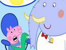 Imagen del  vídeo de Peppa Pig en inglés titulado THE DENTIST