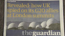 Ir al Video&nbsp;'The Guardian' publica que en la cumbre del G20 del 2009 se espi&oacute; a los asistentes