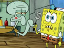 Imagen del  v&iacute;deo de Bob Esponja en ingl&eacute;s titulado THE KRUSTY SPONGE