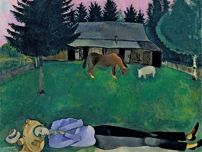 El Thyssen presenta la primera retrospectiva en España dedicada a Marc Chagall