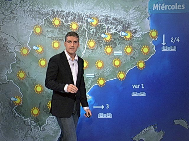 El Tiempo - Intervalos nubosos en el noroeste de la Pen&iacute;nsula y despejado en el resto - 26/10/10
