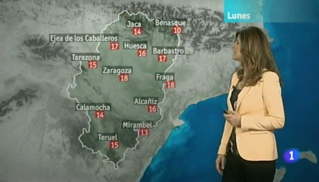 El tiempo en Arag&oacute;n - 20/05/13