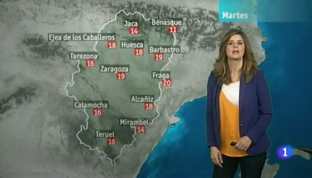 El tiempo en Arag&oacute;n - 21/05/13