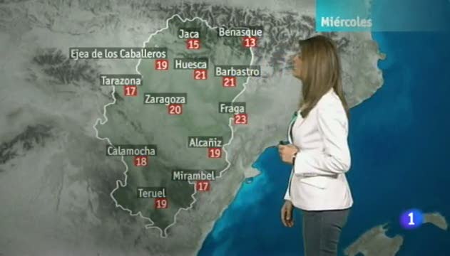 El tiempo en Arag&oacute;n - 22/05/13