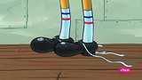 Imagen del  v&iacute;deo de Bob Esponja titulado TIENE LOS CORDONES DESATADOS