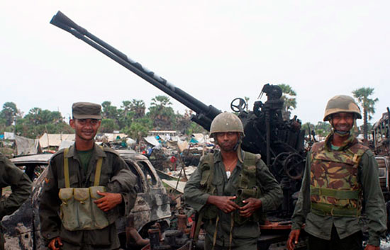 El gobierno de Sri Lanka anuncia el fin de la guerra contra los Tigres Tamiles
