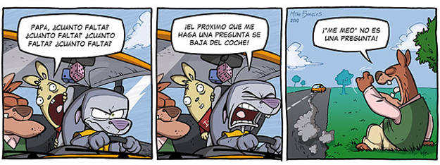 Tira de 'Conejo frustrado' de Mike Bonales
