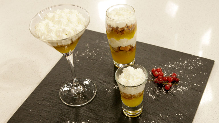 Saber cocinar - Truco - Tiramisu de mango 