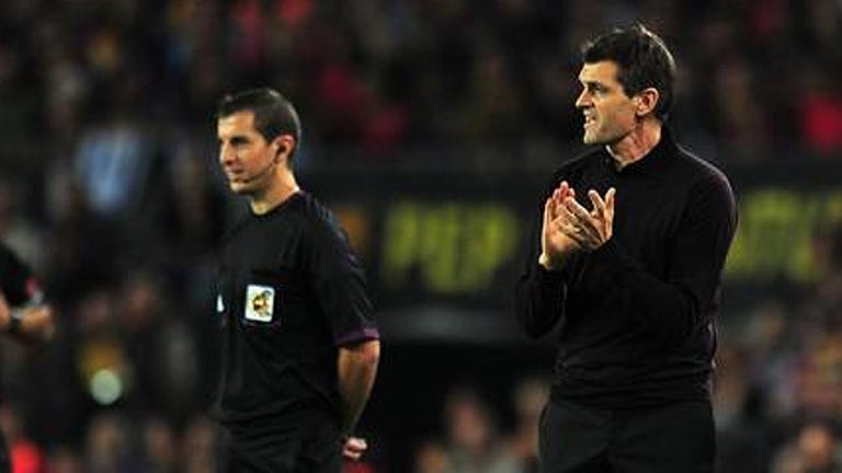 Tito Vilanova: "Mourinho no quiere hablar de los &aacute;rbitros y al final ha hablado"