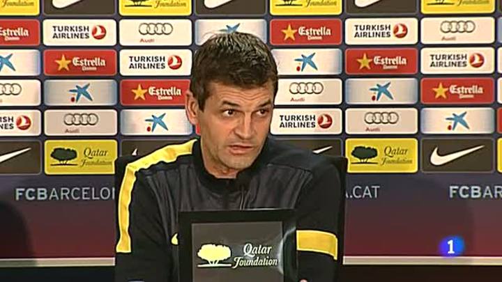 Ir al Video&nbsp;Tito Vilanova: "En Sevilla lo pase muy mal"