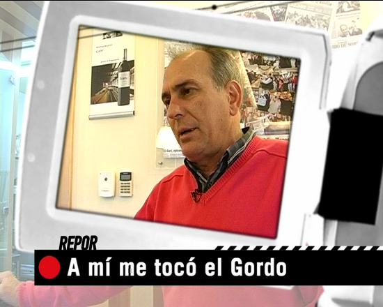 Repor - A m&iacute; me toc&oacute; el Gordo
