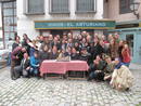 La gran familia de Amar en tiempos revueltos, actores y equipo t&eacute;cnico, celebran los 1.500 cap&iacute;tulos