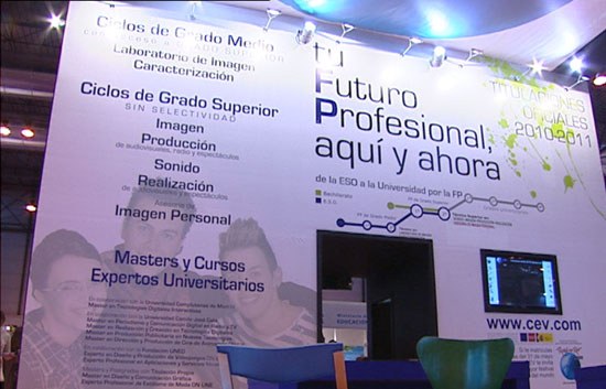 "Aula 2010", la feria internacional del estudiante, que se celebra hasta el pr&oacute;ximo domingo en Madrid