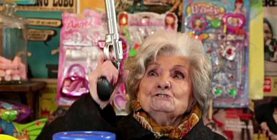 ¡Todo el mundo al suelo (de mi quiosco)! ¡Todo el mundo al suelo (de mi quiosco)!