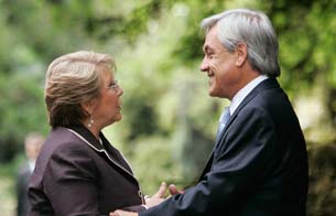 Pi&ntilde;era asume la Presidencia de Chile