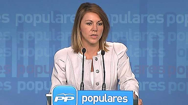 Dolores de Cospedal ve las &uacute;ltimas medidas tomadas por su gobierno "necesarias"