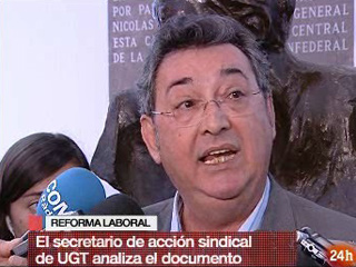 Ver v&iacute;deo  'Tony Ferrer (UGT) dice que hay motivos para la huelga'