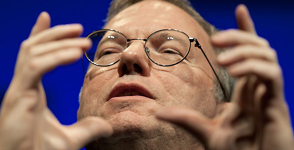Imagen de archivo de Eric Schmidt, presidente ejecutivo de Google