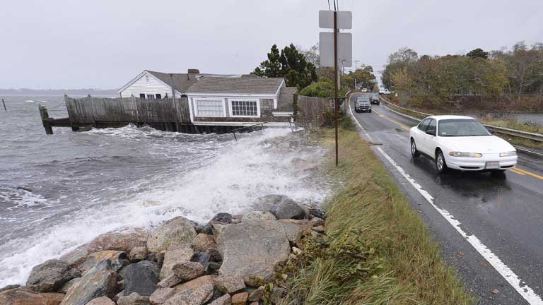 La tormenta Sandy deja su rastro en varias ciudades de la costa este