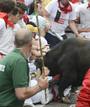 El toro de la ganader&iacute;a gaditana de Cebada Gago ha convertido en peligroso el encierro