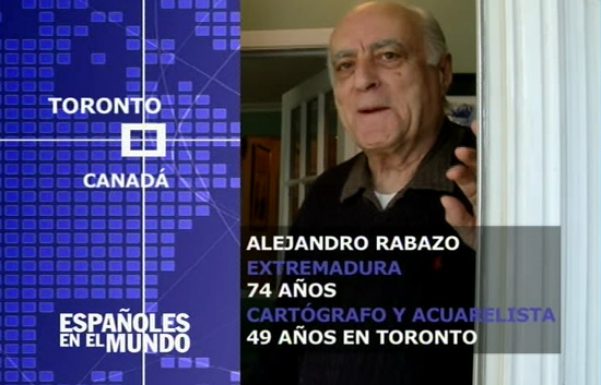 Espa&ntilde;oles en el mundo - Toronto - Alejandro