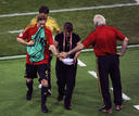 Torres y Aragon&eacute;s se saludan