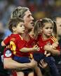 Torres ha querido hacer part&iacute;cipes a sus hijos de las celebraciones