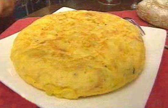 Espa&ntilde;a Directo - Tortilla de patatas con queso azul