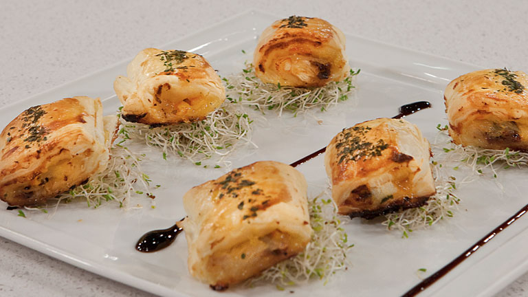 Saber Cocinar - Tostas de bacalao ahumado con mermelada de naranja