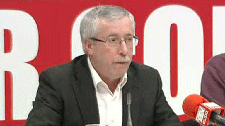 Ignacio Fern&aacute;ndez Toxo: "No ha habido negociaci&oacute;n"