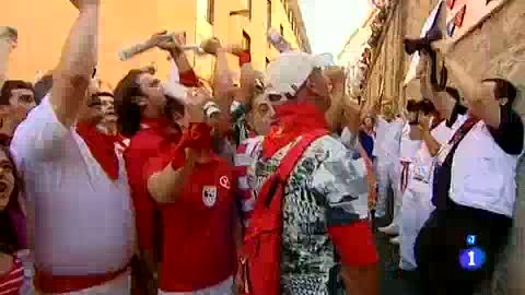 Ver v&iacute;deo  'El tradicional c&aacute;ntico a San Ferm&iacute;n'