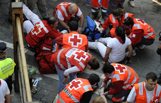 La tragedia ha llegado hoy a San Ferm&iacute;n