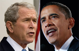 Ver v&iacute;deo  'Transici&oacute;n Bush-Obama'