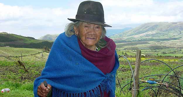 Tr&aacute;nsito Amague&ntilde;a, defensora de los derechos ind&iacute;genas en Ecuador