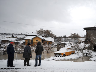 Tras la nieve, inundaciones en Europa