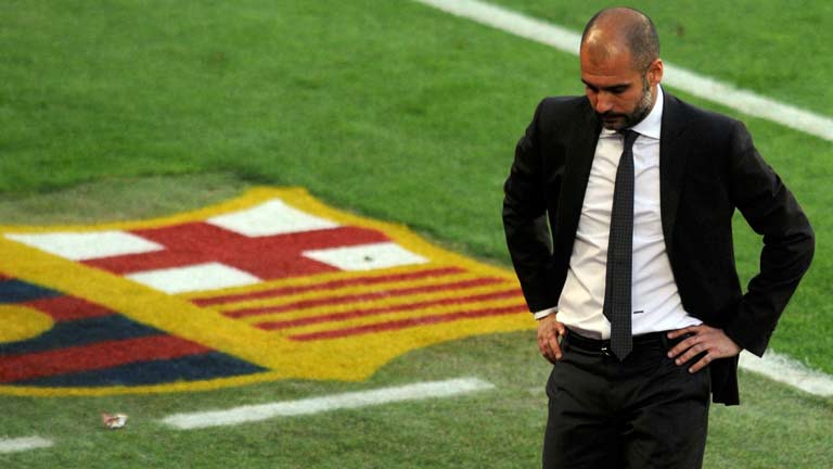 La trayectoria de Pep en el FC Barcelona