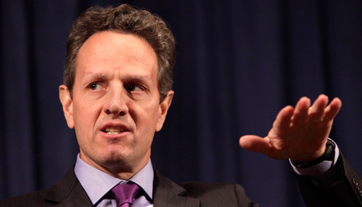 El secretario del Tesoro de EE.UU. Timothy Geithner.