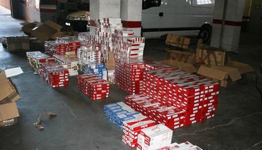 TRES DETENIDOS EN LLEIDA CON TABACO DE CONTRABANDO VALORADO EN 64.000 EUROS TRES DETENIDOS EN LLEIDA CON TABACO DE CONTRABANDO VALORADO EN 64.000 EUROS