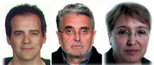 Vicente Sarasa Cecilio, Juan Antonio Ram&oacute;n Teijelo y Manuela Ontanilla Gal&aacute;n
