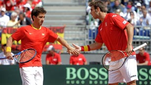 Ver v&iacute;deo  'Los tres mejores puntos del Espa&ntilde;a - Austria de dobles de la Davis'