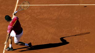 Ver v&iacute;deo  'Los tres mejores puntos del partido Almagro - Isner de semifinal de la Copa Davis'