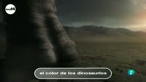 Ver v&iacute;deo  'tres14 - Curiosidades cient&iacute;ficas - El color de los dinosaurios'