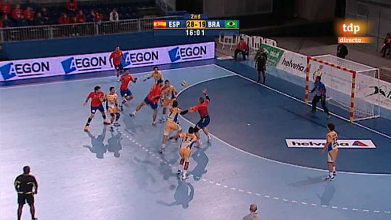 Balonmano - Trofeo Internacional: Espa&ntilde;a-Brasil