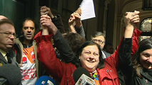 Ir al Video&nbsp;El TSJM declara improcedentes los 861 despidos del ERE de Telemadrid, "no ajustados a derecho"