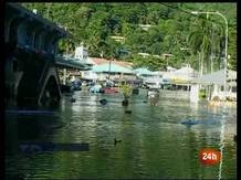 Ir al Video&nbsp;Tsunami en las islas Samoa