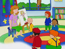 Imagen del  v&iacute;deo de Caillou titulado T&Uacute; NO ERES LA SRTA. MARTIN